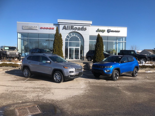 AllRoads Dodge Chrysler Jeep Ram Limited | 425 Queen St W, St. Marys, ON N4X 1A5, Canada | Phone: (888) 274-9443