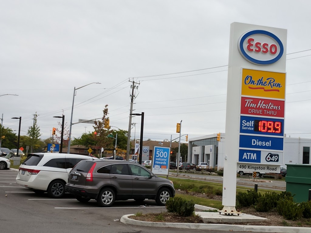 ESSO - ON THE RUN - TIM HORTONS | 478 Kingston Rd, Pickering, ON L1V 1A4, Canada | Phone: (905) 839-0490