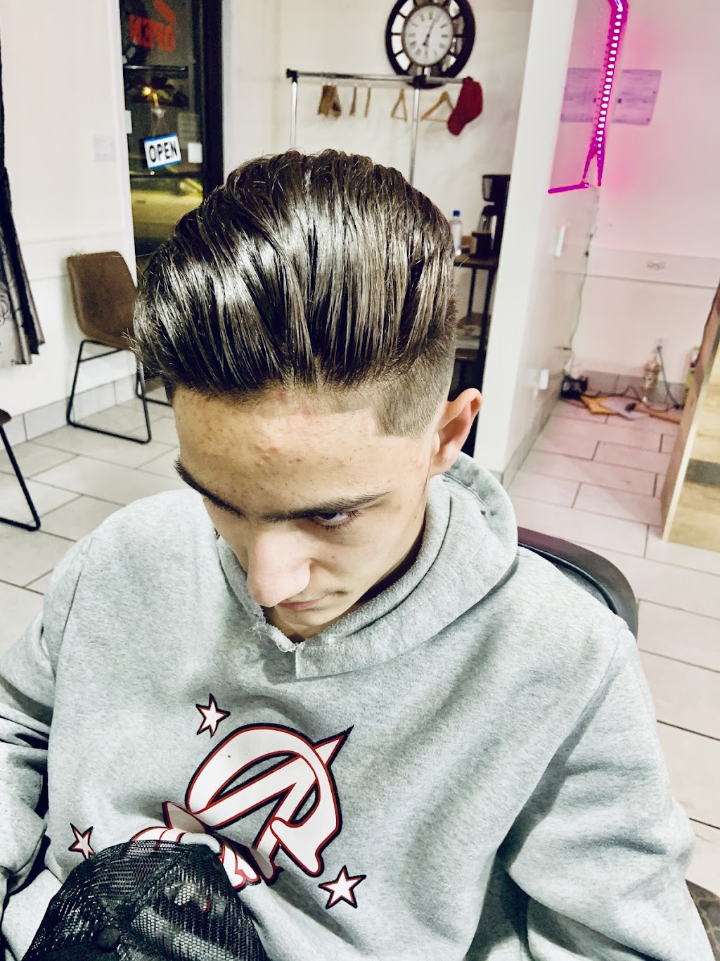 Capones Barbershop | 14724 Stony Plain Rd, Edmonton, AB T5N 3S4, Canada | Phone: (780) 455-0094