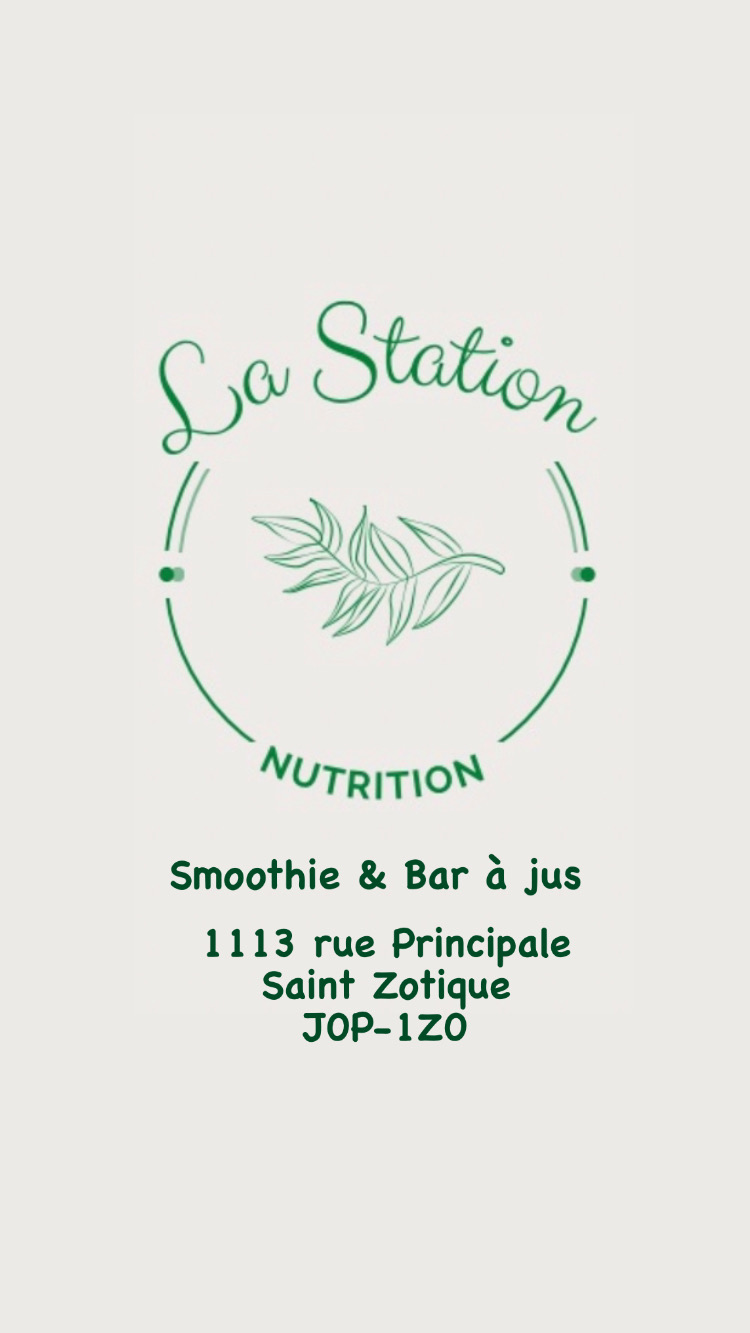 La Station Nutrition | 1113 Rue Principale, Saint-Zotique, QC J0P 1Z0, Canada | Phone: (514) 297-4735