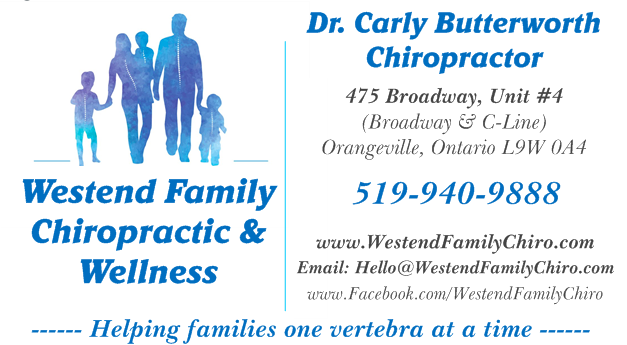 Dr Carly Butterworth | 475 Broadway B4, Orangeville, ON L9W 0A4, Canada | Phone: (519) 940-9888