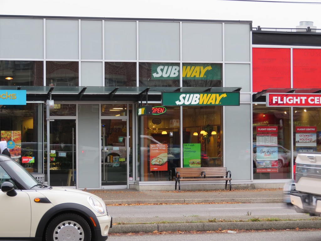 Subway | 2827 Main St Unit 3, Vancouver, BC V5T 3G1, Canada | Phone: (604) 879-7823