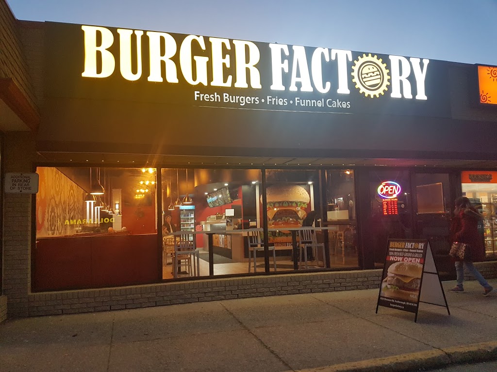 BURGER FACTORY | 550 Hespeler Rd unit-2, Cambridge, ON N1R 6J8, Canada | Phone: (519) 621-6000