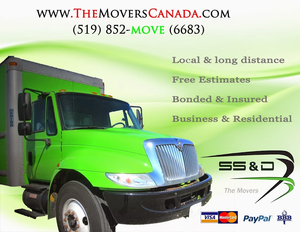 SS&D: The Movers | 30 Adelaide St N Unit 19, London, ON N6B 3N5, Canada | Phone: (519) 852-6683