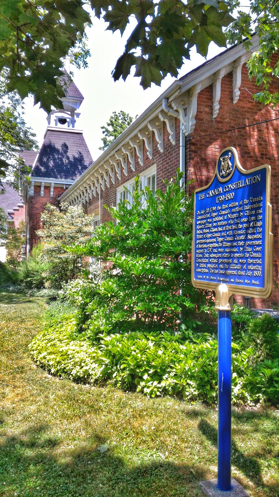 Niagara Historical Society & Museum | 43 Castlereagh St, Niagara-on-the-Lake, ON L0S 1J0, Canada | Phone: (905) 468-3912