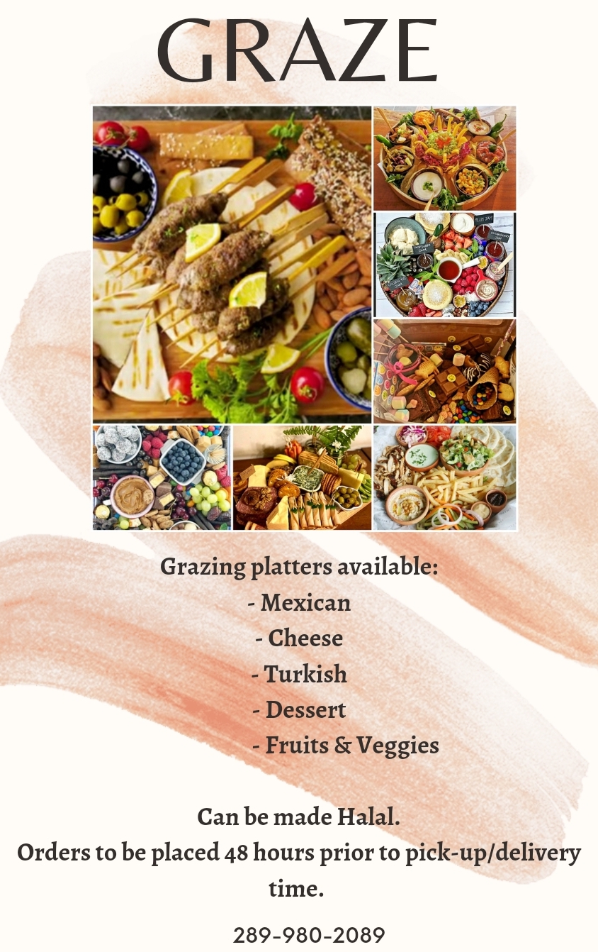 GRAZE | 1610 Central St, Claremont, ON L1Y 1A1, Canada | Phone: (289) 980-2089