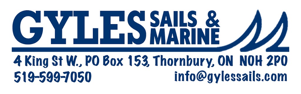 Gyles Sails And Marine | 4 King St W, Thornbury, ON N0H 2P0, Canada | Phone: (519) 599-7050