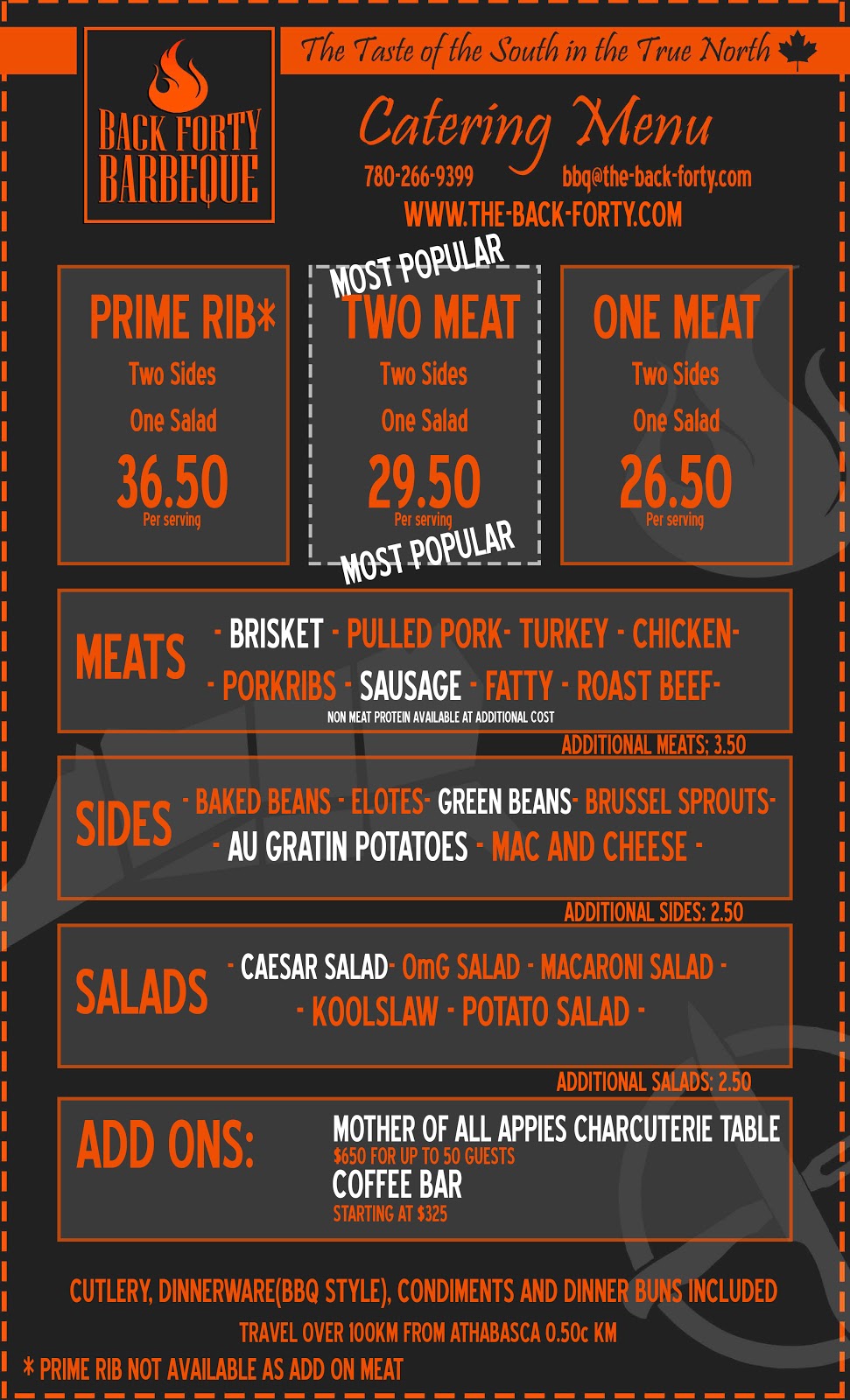 Back Forty Barbeque | PO1430, Athabasca, AB T9S 2B3, Canada | Phone: (780) 238-8591