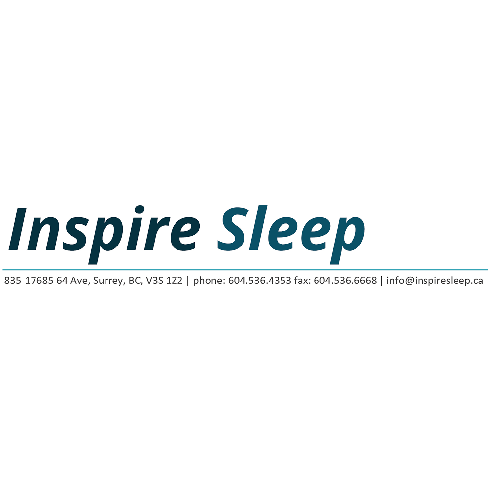 Inspire Sleep | 835-17685 64 Ave, Surrey, BC V3S 1Z2, Canada | Phone: (604) 536-4353