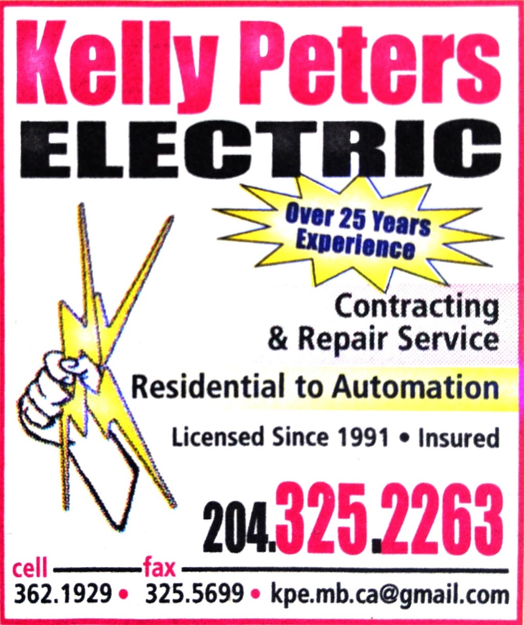 Kelly Peters Electric | R.R.#1, BOX 381, Winkler, MB R6W 4A1, Canada | Phone: (204) 362-1929