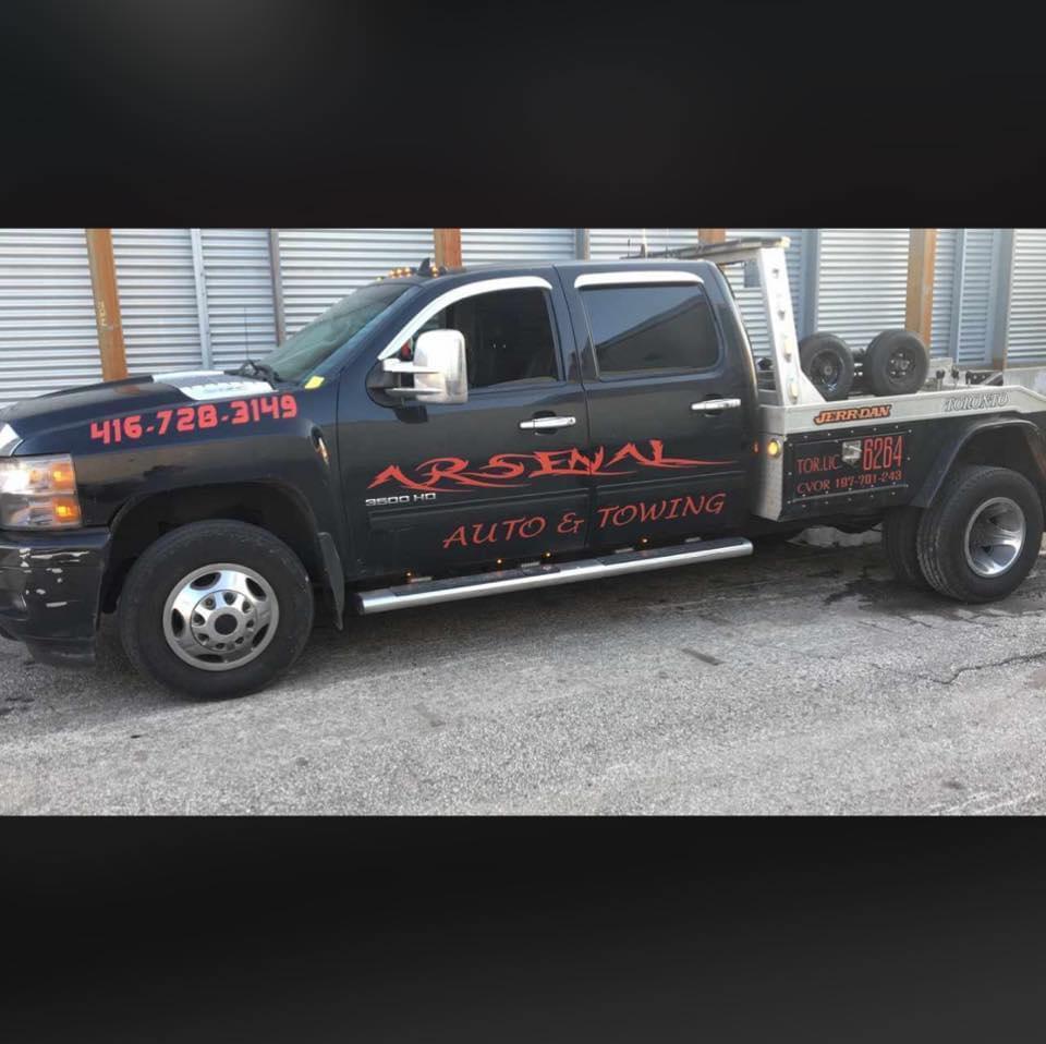 Arsenal Towing | 1156 Brimley Rd, Scarborough, ON M1P 3G3, Canada | Phone: (416) 728-3149