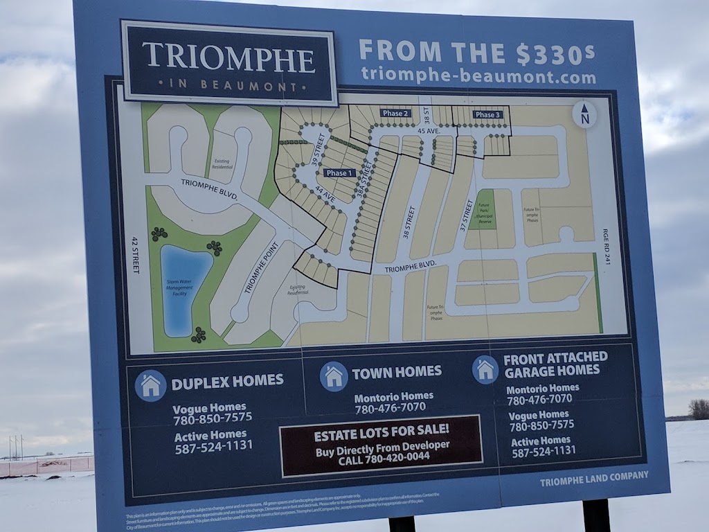 Triomphe | 3714 45 Ave, Beaumont, AB T4X 1G4, Canada | Phone: (780) 420-0044