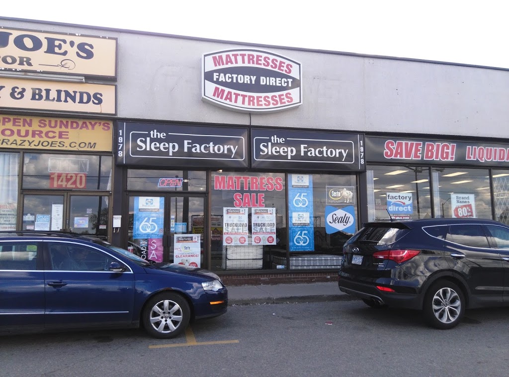 The Sleep Factory | 1420 Kennedy Rd, Scarborough, ON M1P 2L7, Canada | Phone: (416) 751-0007