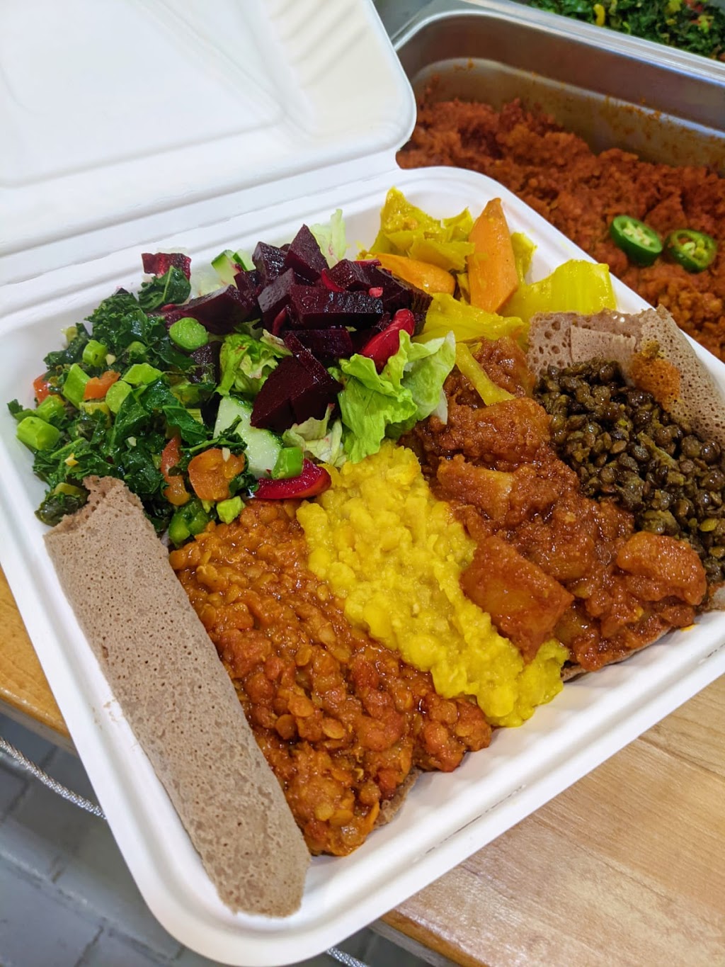 13 SUNS Ethiopian Vegan Cuisine | 1400 Squires Beach Rd, Pickering, ON L1W 4B9, Canada | Phone: (416) 277-2480