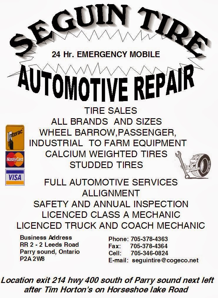 Als Seguin Tire | 2 Leeds Rd, Seguin, ON P2A 0B2, Canada | Phone: (705) 378-4363