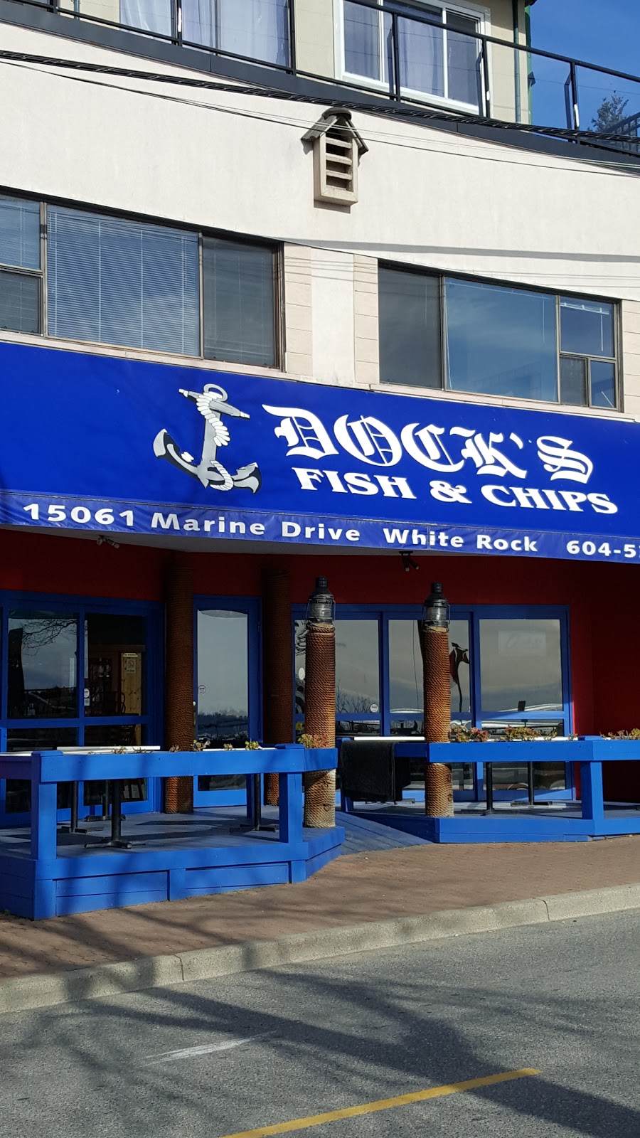 Docks Fish And Chips | 15061 Marine Dr, White Rock, BC V4B 1C5, Canada | Phone: (604) 536-3625