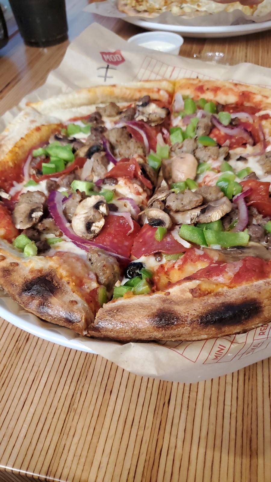 MOD Pizza | 3022 Merchant Way Unit 104, Langford, BC V9B 0X1, Canada | Phone: (250) 475-4792