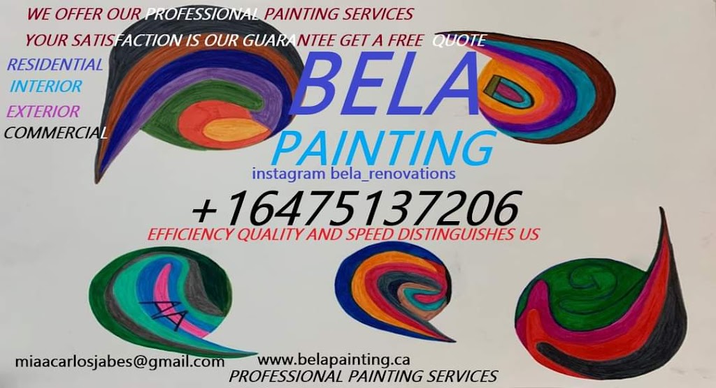 belapainting.ca | 2772 Barton St E, Hamilton, ON L8E 3P5, Canada | Phone: (647) 513-7206