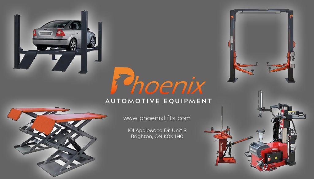 Phoenix Automotive Equipment | 101 Applewood Dr, Brighton, ON K0K 1H0, Canada | Phone: (866) 219-9991