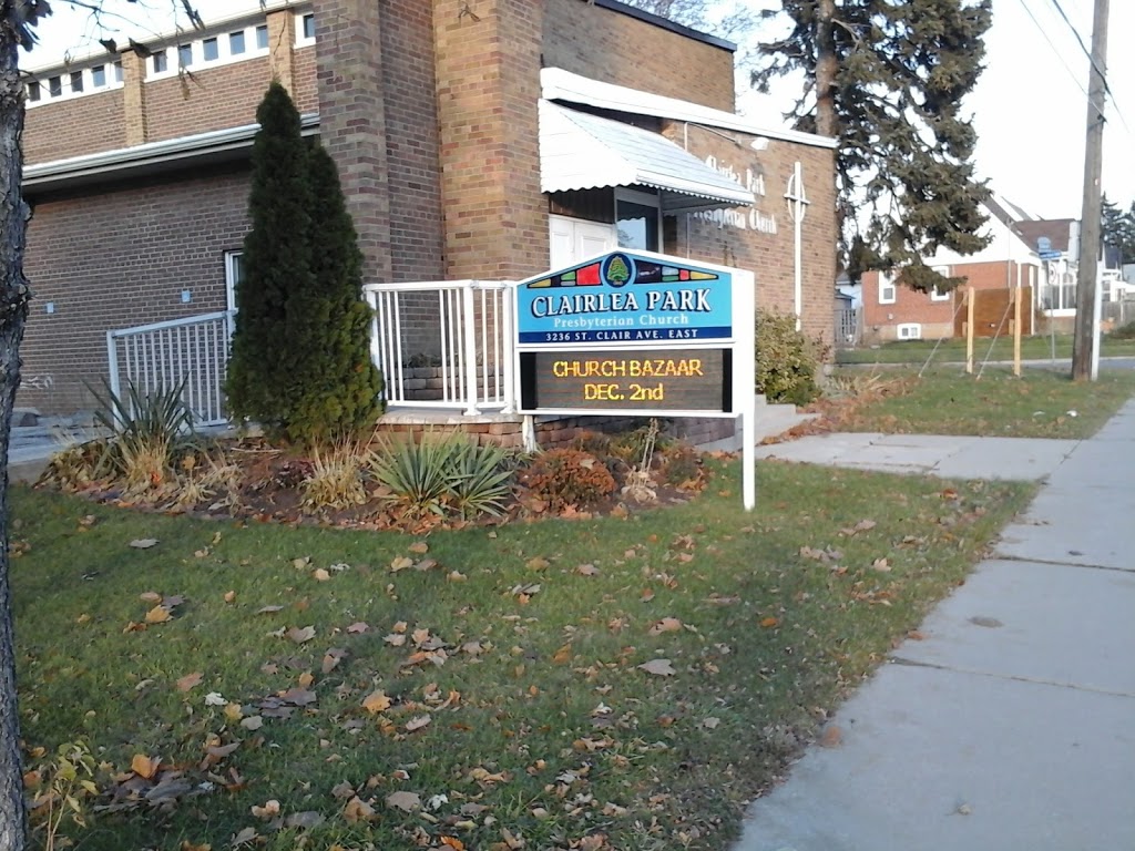 Clairlea Park Presbyterian Church | 3236 CLAIR AVE ST E, Scarborough, ON M1L 1V7, Canada | Phone: (416) 759-3901