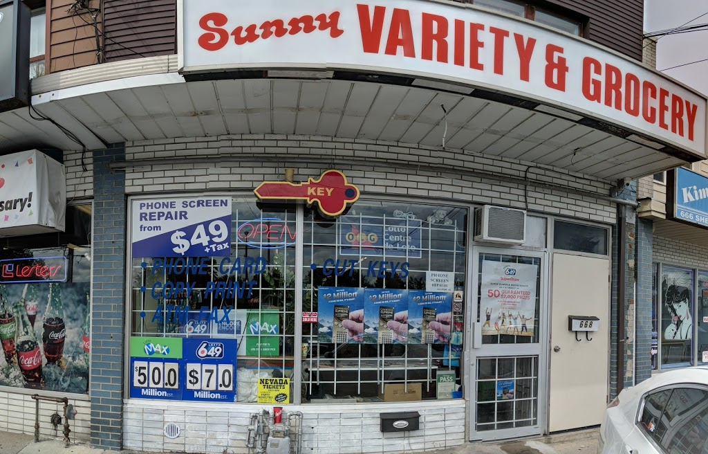 Sunny Variety & Grocery | 668 Sheppard Av W, North York, ON M3H 2S5, Canada | Phone: (416) 630-8788