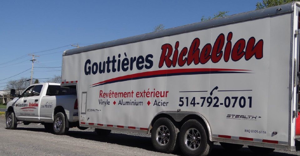 Gouttières et Revêtements Richelieu | 365 Chemin du Grand Bernier N, Saint-Jean-sur-Richelieu, QC J3B 4R9, Canada | Phone: (450) 348-2097