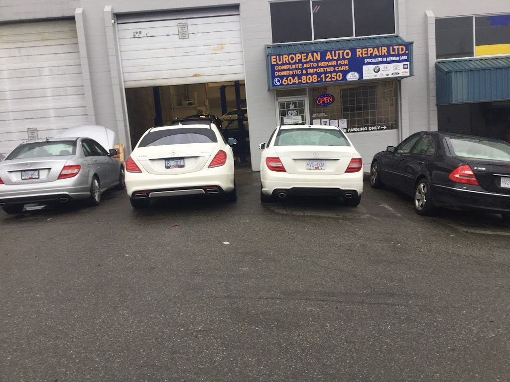 EUROPEAN AUTO REPAIR LTD | 8462 162 Street #206, 8462 162 St #207, Surrey, BC V4N 1B4, Canada | Phone: (604) 808-1250