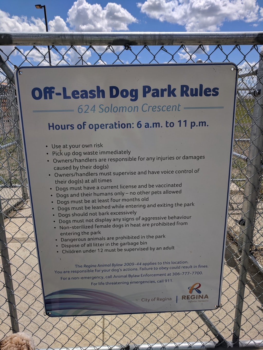 Ross Industrial Off-Leash Dog Park | 624 Solomon Cres, Regina, SK S4N 4N7, Canada | Phone: (306) 777-7000