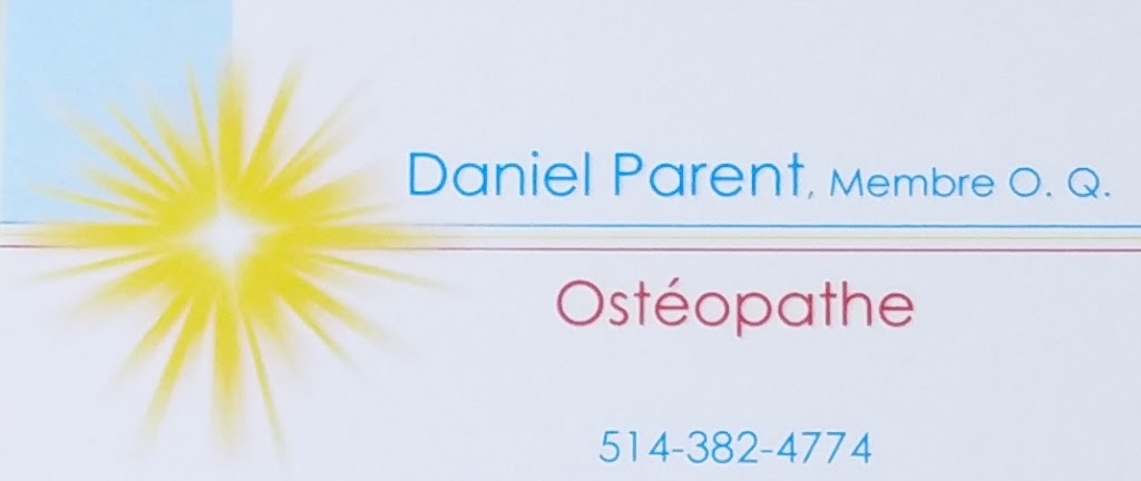 Cabinet dostéopathie Daniel Parent | 395 Avenue Maple, Saint-Lambert, QC J4P 2S5, Canada | Phone: (514) 382-4774