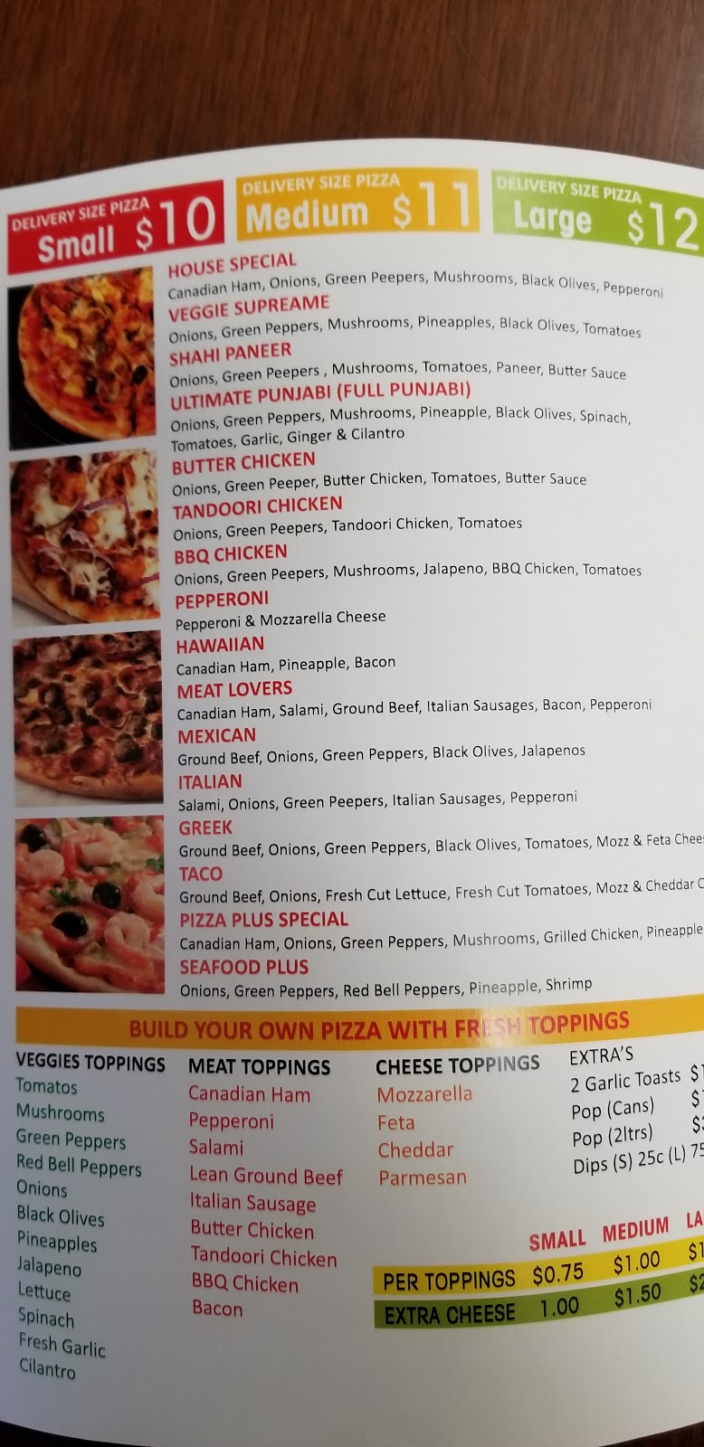 Pizza Plus 96 | 12050 96 Ave, Surrey, BC V3V 1W3, Canada | Phone: (604) 587-4992