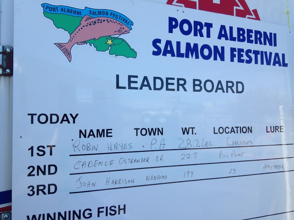 Salmon Festival Society | 2011 Franklin Riv, Port Alberni, BC V0R 1G0, Canada | Phone: (250) 723-0757