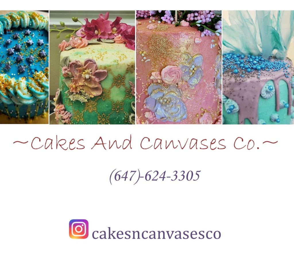 Cakes & Canvases Co. | 30 Springwood Heights Crescent, Brampton, ON L6P 2C3, Canada | Phone: (647) 624-3305
