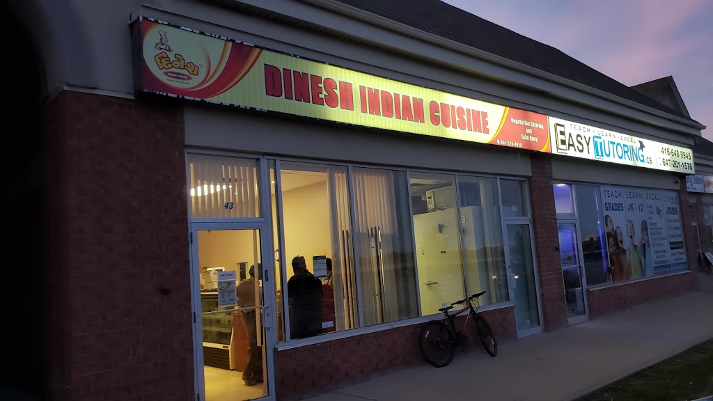 Dinesh Indian Cuisine | 43-8887 The Gore Rd, Brampton, ON L6P 0B7, Canada | Phone: (437) 226-0919