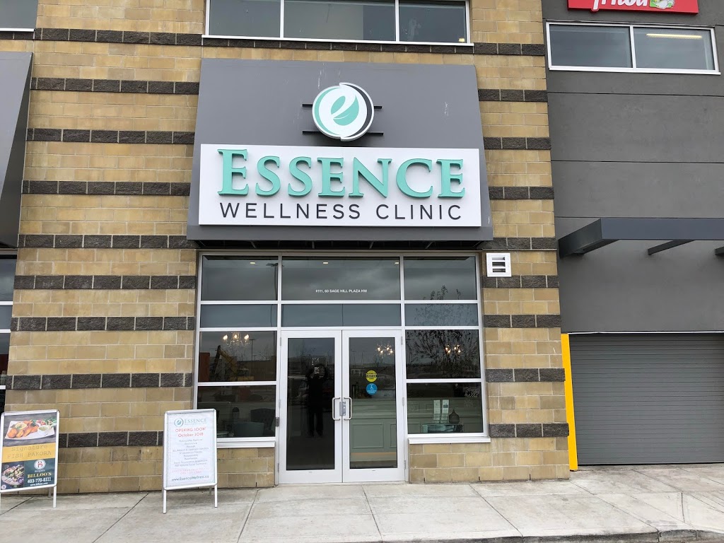 Essence Wellness Clinic | 60 Sage Hill Plaza NW #111, Calgary, AB T3R 0S4, Canada | Phone: (403) 383-2338