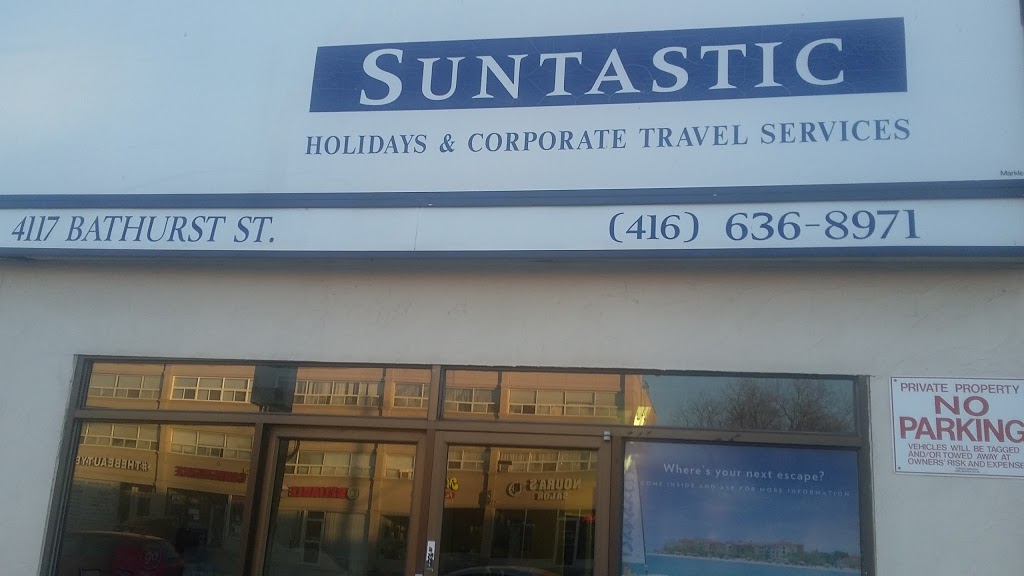 Suntastic Holidays Ltd | 4117 Bathurst St, North York, ON M3H 3P4, Canada | Phone: (416) 636-8971