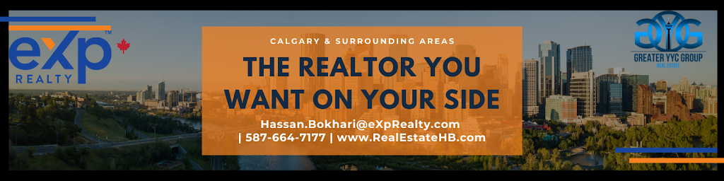 Hassan Bokhari - Your REALTOR in Calgary | eXp Realty | 2725 12 St NE #103, Calgary, AB T2E 3K8, Canada | Phone: (587) 664-7177
