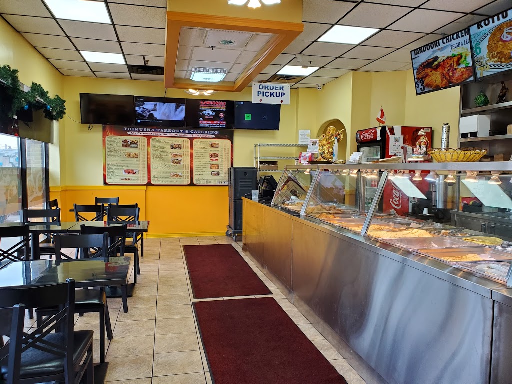 Thinusha Take Out And Catering | 107 Kennedy Rd S, Brampton, ON L6W 3G3, Canada | Phone: (905) 454-4224