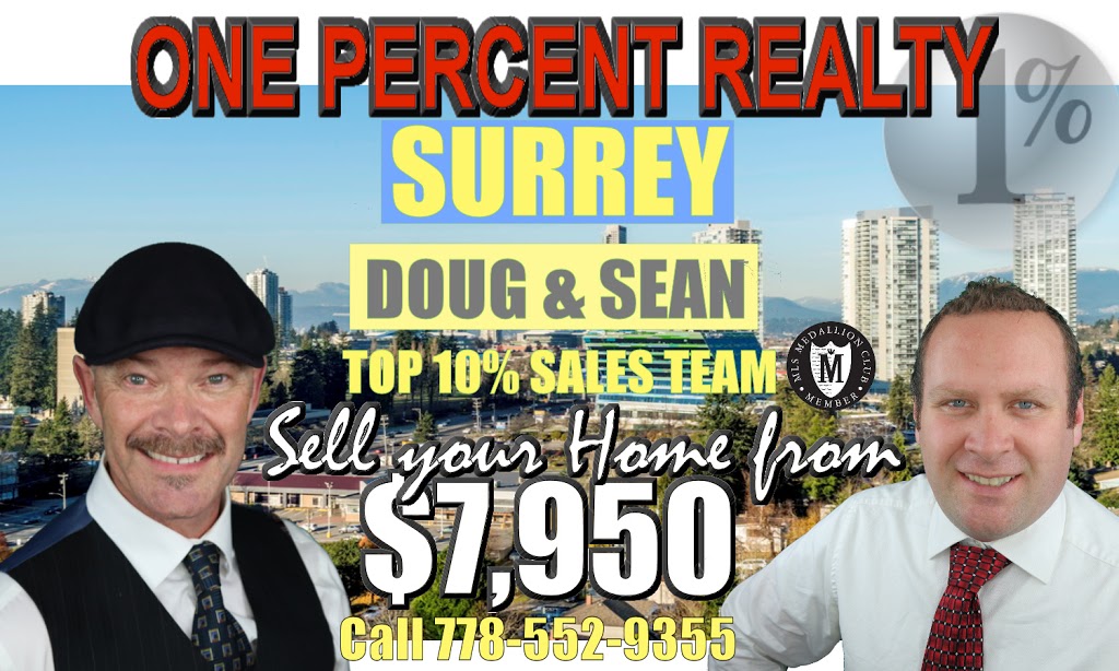 One Percent Realty Langley | 13 19889 96th ave suite 163, Langley Twp, BC V1M 3C7, Canada | Phone: (604) 726-1023