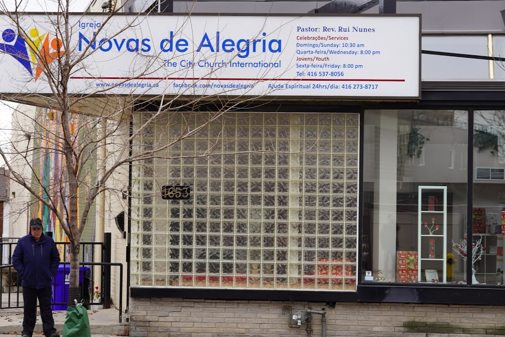 Igreja Novas de Alegria - The City Church International | 1653 Dundas St W, Toronto, ON M6K 1V2, Canada | Phone: (416) 537-8056