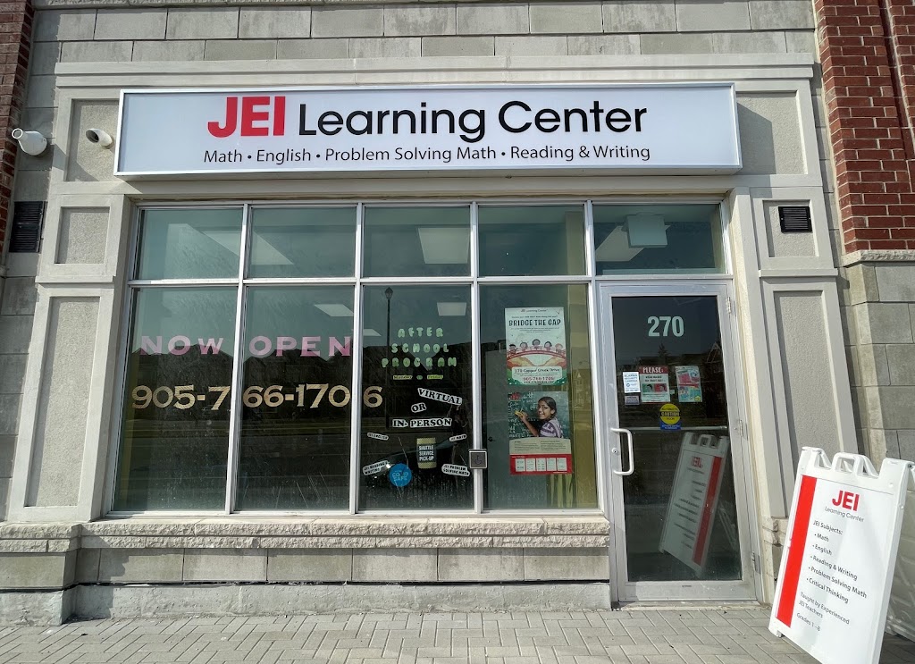 JEI Learning Center Box Grove | 270 Copper Creek Dr, Markham, ON L6B 1N7, Canada | Phone: (905) 766-1706