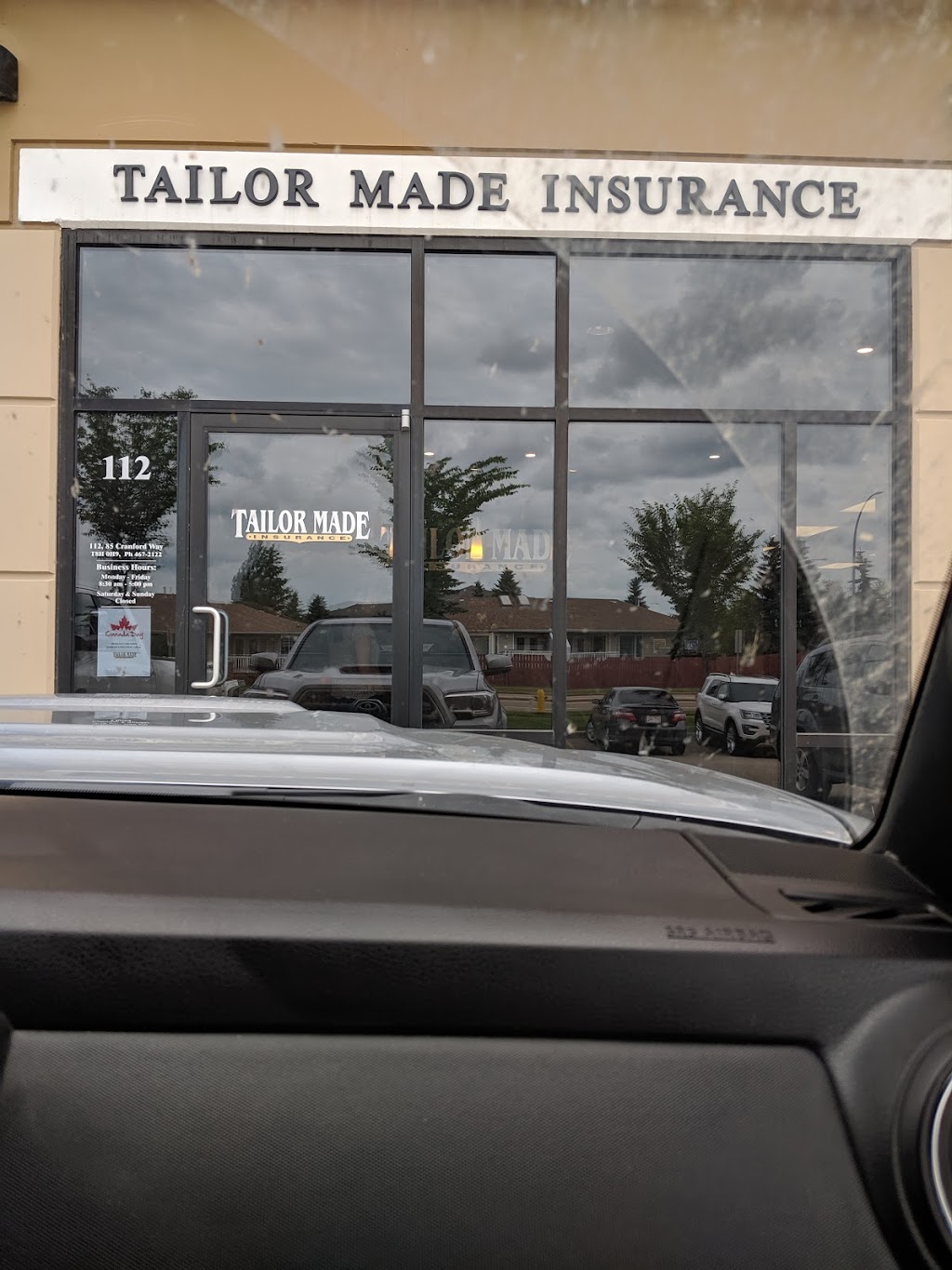 Tailor Made Insurance Services Ltd | 85 Cranford Way #112, Sherwood Park, AB T8H 0H9, Canada | Phone: (780) 467-2122