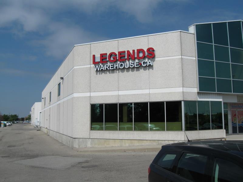 Legends Warehouse | 643 Chrislea Rd, Woodbridge, ON L4L 8A3, Canada | Phone: (905) 264-8830