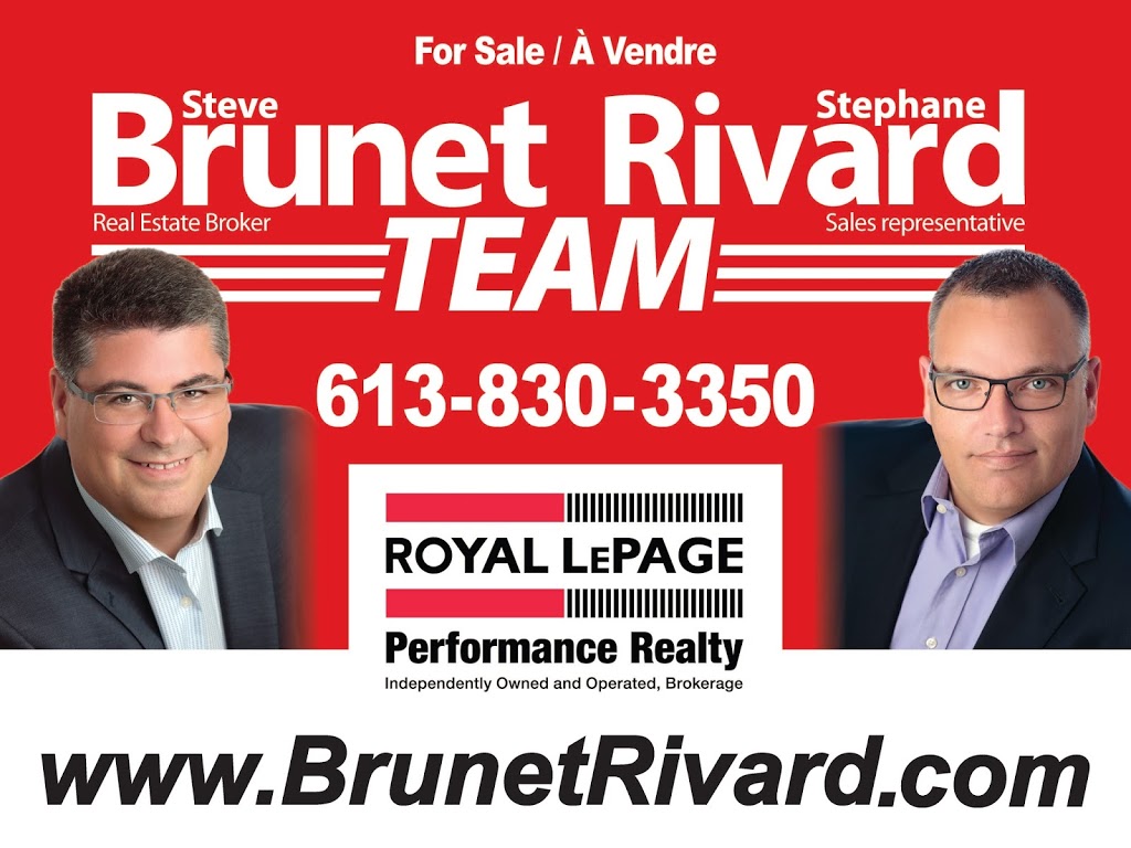 Steve Brunet - Royal LePage Performance Realty Inc.. | 250 Centrum Blvd Suite 107, Orléans, ON K1E 3J1, Canada | Phone: (613) 699-0022