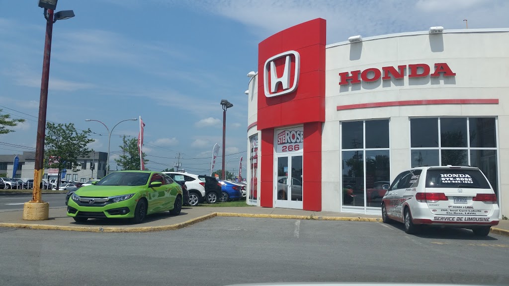 Honda Ste-Rose | 266 Boulevard Curé-Labelle, Sainte-Rose, QC H7L 3A2, Canada | Phone: (450) 625-1953