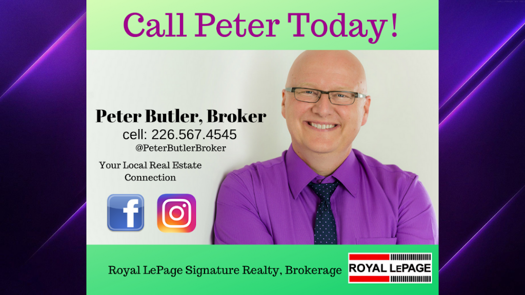 Peter Butler, Broker | 29 Lakeview Ave, Port Dover, ON N0A 1N8, Canada | Phone: (226) 567-4545