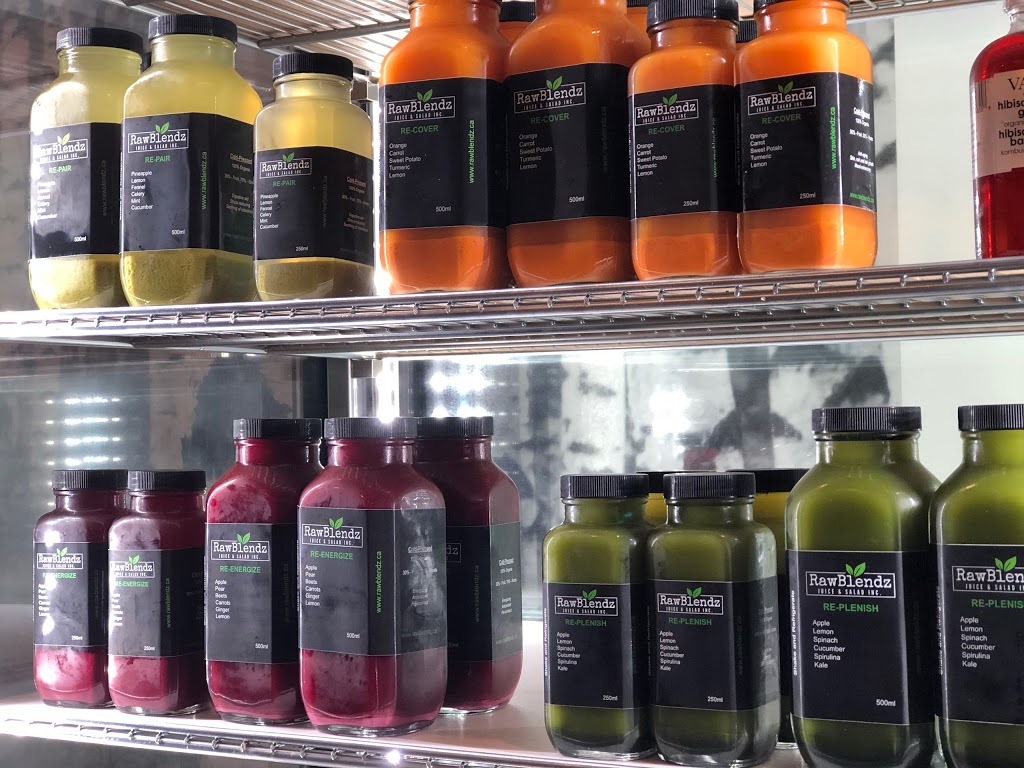 RawBlendz Juice & Salad | 215 Lakeshore Rd E, Mississauga, ON L5G 1G5, Canada | Phone: (905) 823-2780