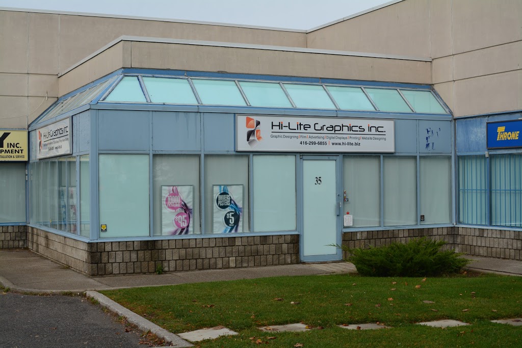 Hi-Lite Graphics Inc. | 11 Fox Run Dr, Guelph, ON N1H 6H9, Canada | Phone: (416) 299-6855