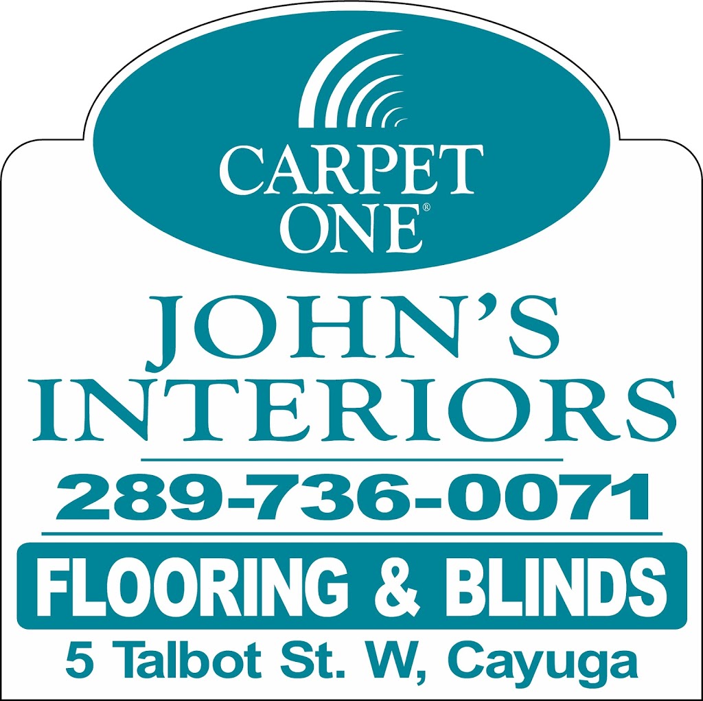 Johns Interiors Carpet One | 5 Talbot St W, Cayuga, ON N0A 1E0, Canada | Phone: (289) 736-0071