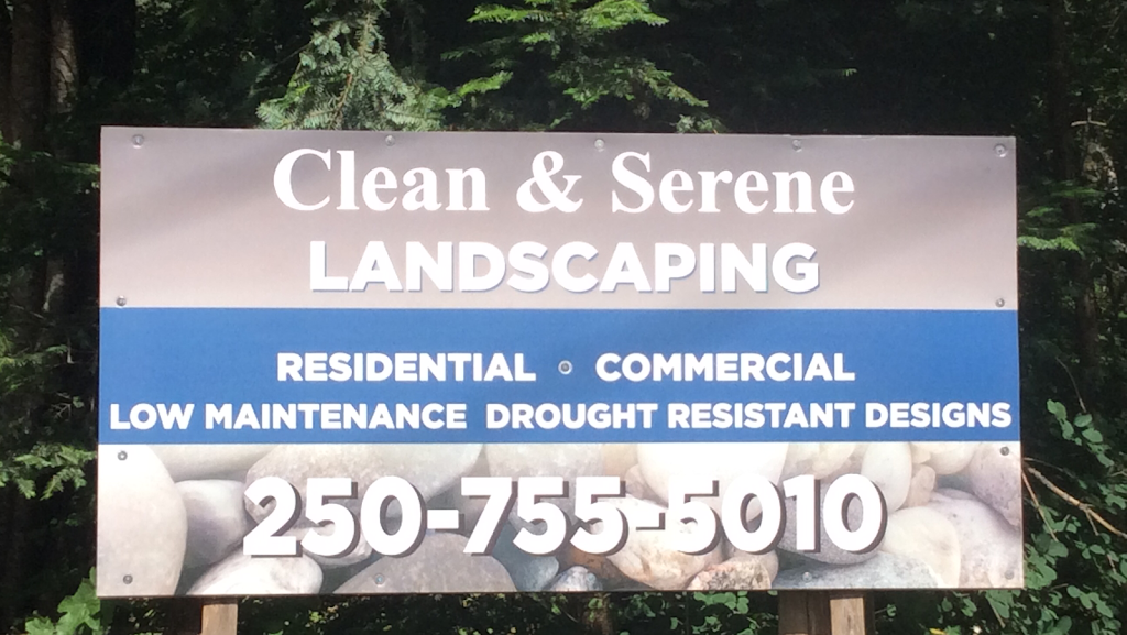 Clean & Serene Landscaping | 1638 Cedar Rd, Nanaimo, BC V9X 1L4, Canada | Phone: (250) 755-5010