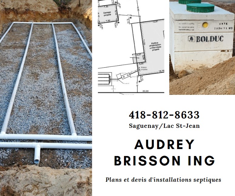 Audrey Brisson ing | 106 rue des Bâtisseurs, Saint-Ambroise, QC G7P 0K3, Canada | Phone: (418) 812-8633